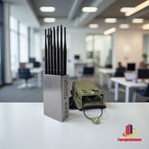 12 Antennas Portable Mobile Phone Signal Jammer