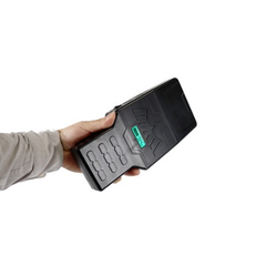 High Power Light Weight Handheld 3 Bands Drone UAV Signal Jammer Build In Directional Antenna