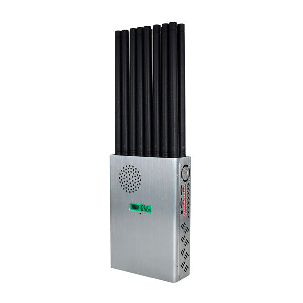 Can multiple conference rooms be controlled by a mobile phone signal jammer?