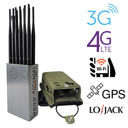 What are the characteristics of GPS cell phone jammers? 3 antennas 5 bands