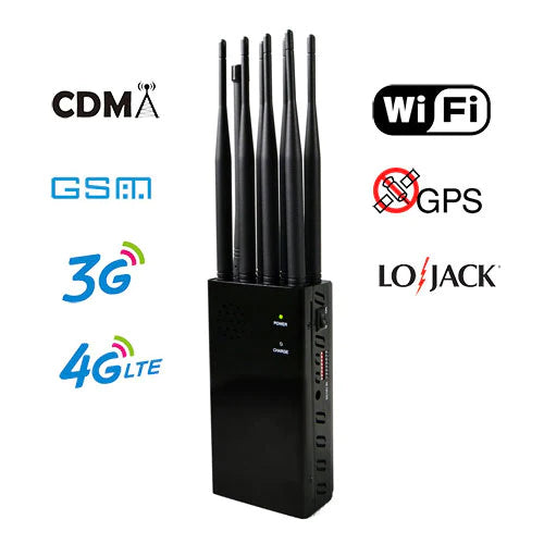 What are the obvious advantages of vehicle-mounted frequency signal jammers compared to other signal jammers?