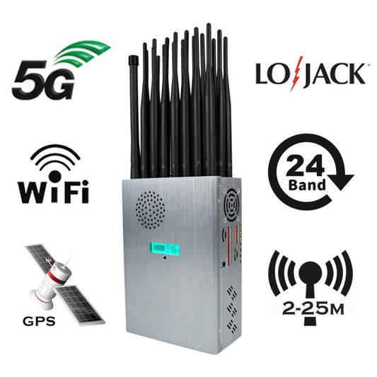 Looking for a powerful signal jammer with adjustable effects?