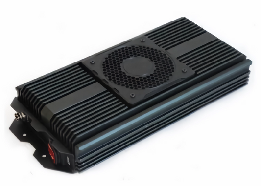 Can the full-band frequency jammer be powered by the car cigarette lighter?