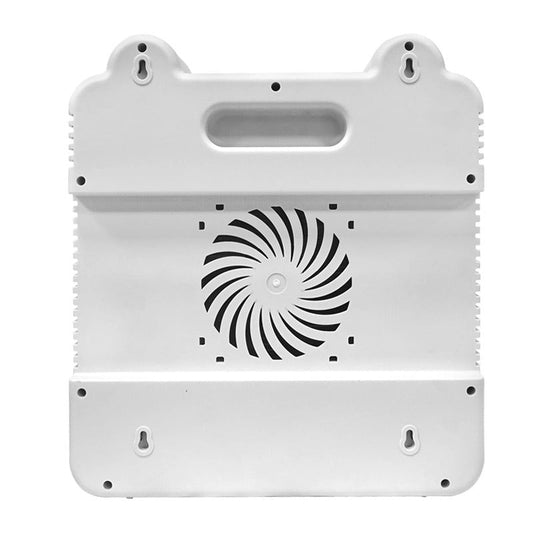 Does the mobile phone signal jammer have the same interference range for different frequencies?