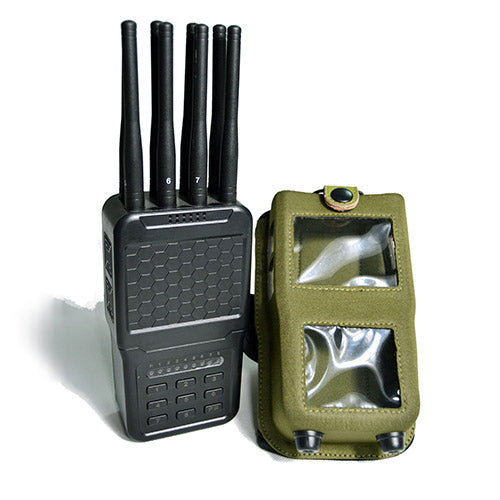 How can the mobile phone jammer in the conference room be installed concealed so that it is not easy to be noticed?