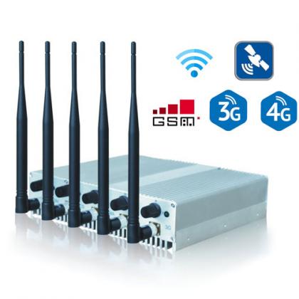 Military jammers can target signals of different frequencies