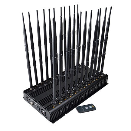 What kind of power supply should the 5G signal jammer be equipped with?