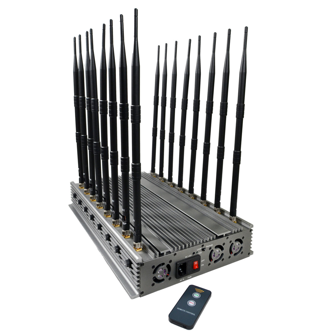 The shielding range and usage scenarios of the full-band signal jammer