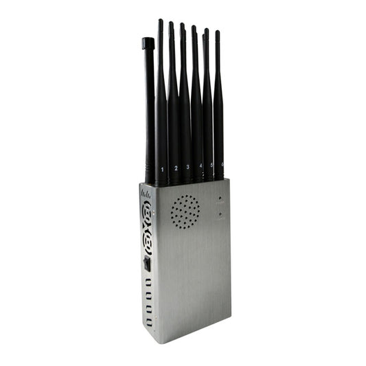 What are the two factors that affect the effect of the mobile phone signal jammer in the meeting room
