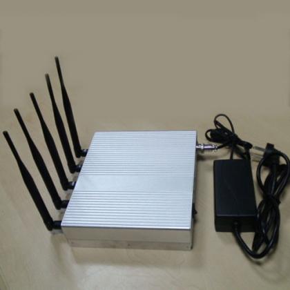 Does the cell phone signal jammer interfere with the campus broadcasting system?