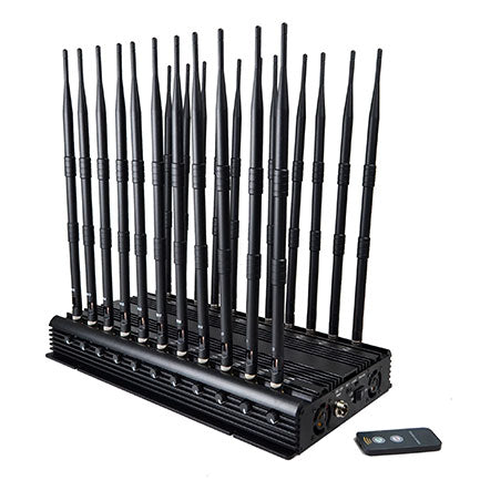 What will happen to the mobile phone after using the full-band jammer?