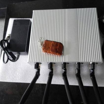 Will the use of the test room signal jammer during the test affect other electronic equipment?