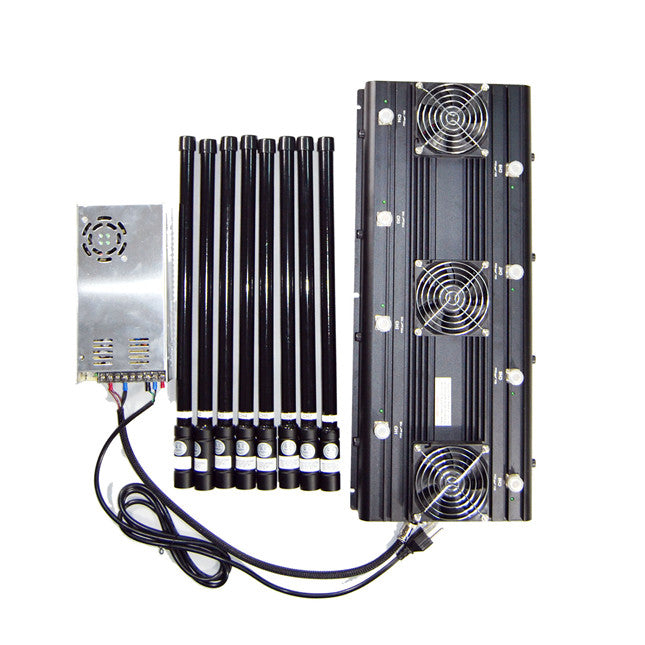 Wall type cell phone jammer