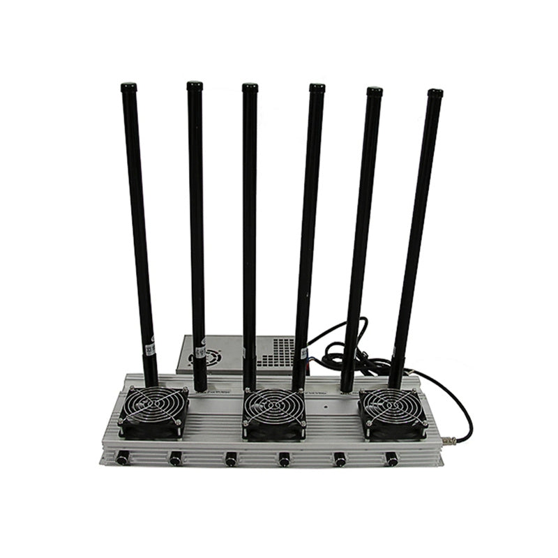 6 Antennas GSM 3G 4G and WiFi Signal jammer comes with two types of antennas