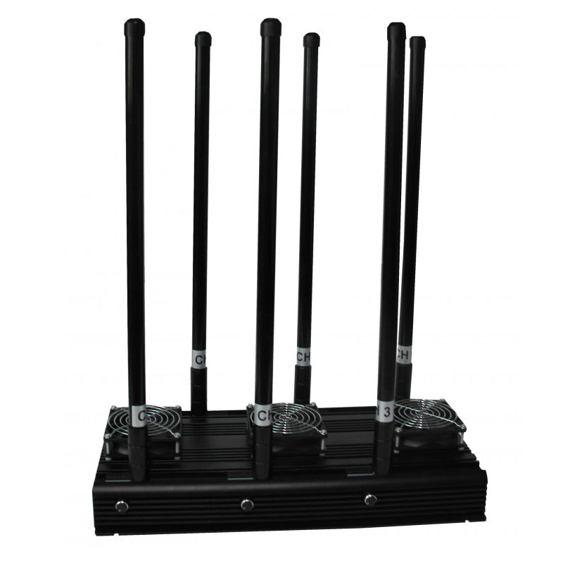 135W Desktop 4G Cell Phone Signal Jammer for Prison T-US-06-8