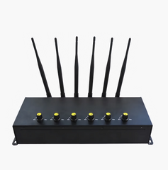 Desktop 6 bands 4G Cellular Phone Signal Jammer