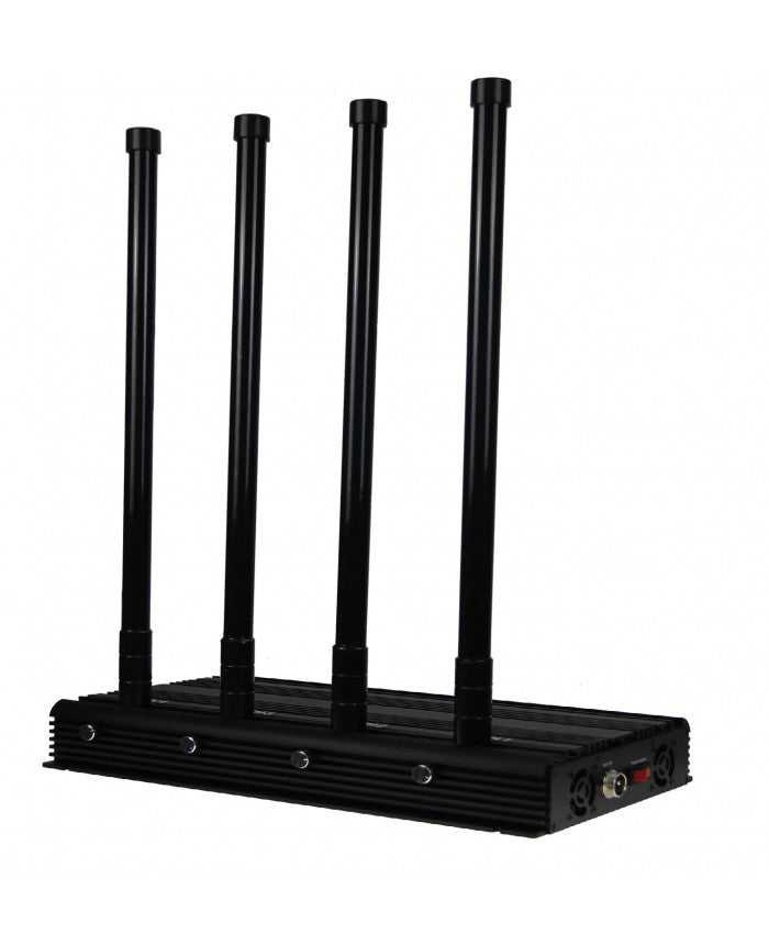 Stationary High Power 4 Antennas GSM Signal Jammer