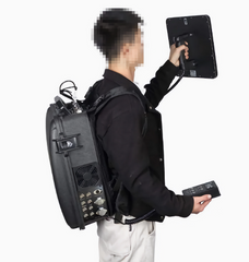 Military Backpack 185W Sky Defender Drone frequency Signal Jammer