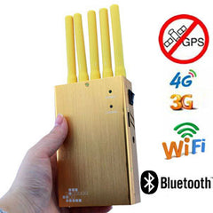 Handheld Multiband Powerful GSM 3G GPS Bluetooth Wireless Video WIFI Jammers