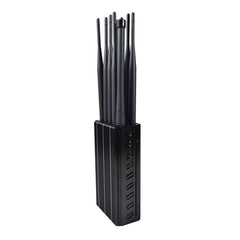 10 Bands Portable High Power Cell Phone Wifi Jammer Jamming GPS 4G