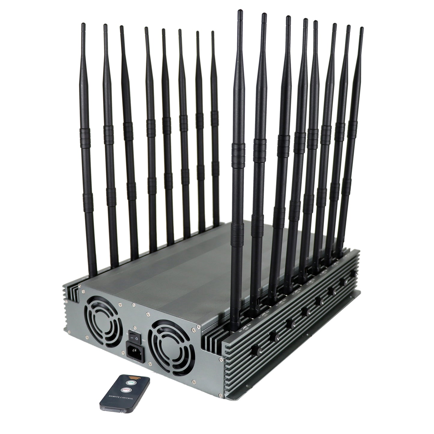 16 Adjustable Desktop Antennas LOJACK UHF VHF GPS WI FI Blocker 2G 4G 3G 5G Jammers