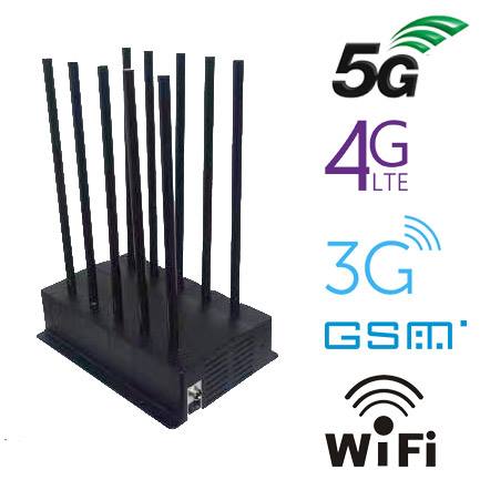 4G 5G GPS WiFi 2.4G 5.8G Frequency Cell Phone Jammer