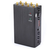 8 Bands Portable WiFi Jammer Cell Phone Jammer GPS Anti Tracking