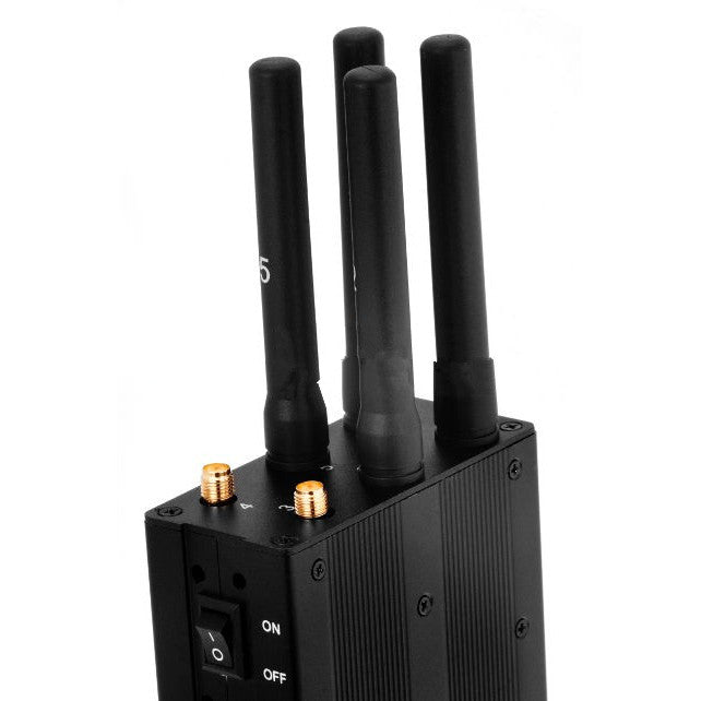 Portable Mobile Phone Jammer Block GSM 3G 4G GPS WIFI Signal