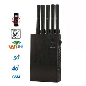 Handheld Portable JPS Jammer Blocks GSM 3G 4G WiFi Frequency